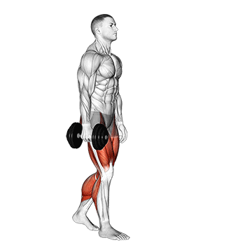 Suitcase carry z kettlebell